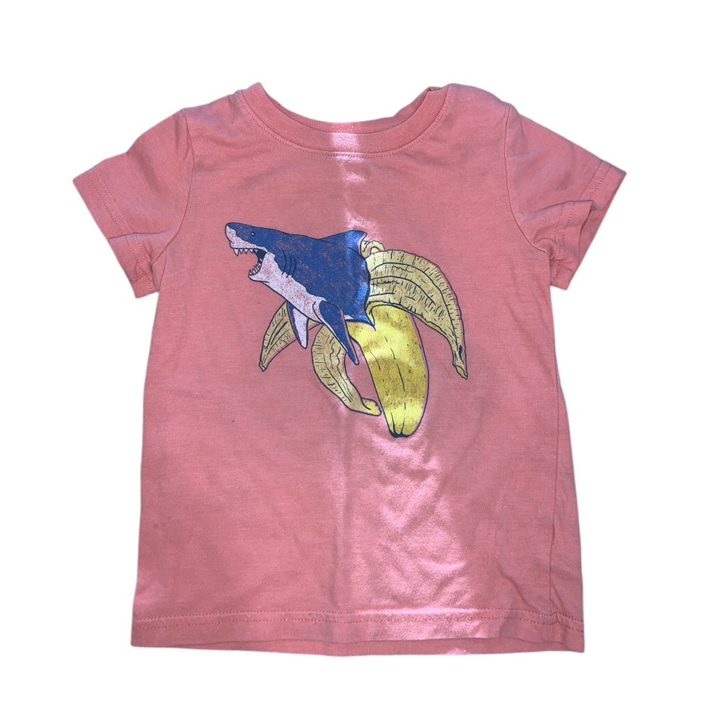 Cat & Jack 2T Salmon Unisex Childrens TShirt